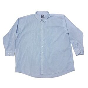 Stafford Big & Tall  Travel Performance Super Long Sleeve Dress Shirt‎ SKUM058